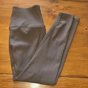 FIP Flex it Pink leggings High Waisted gray ribbed Leggings s…